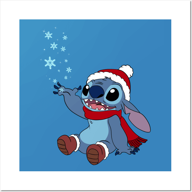 Winter Stitch Wall Art by Nykos